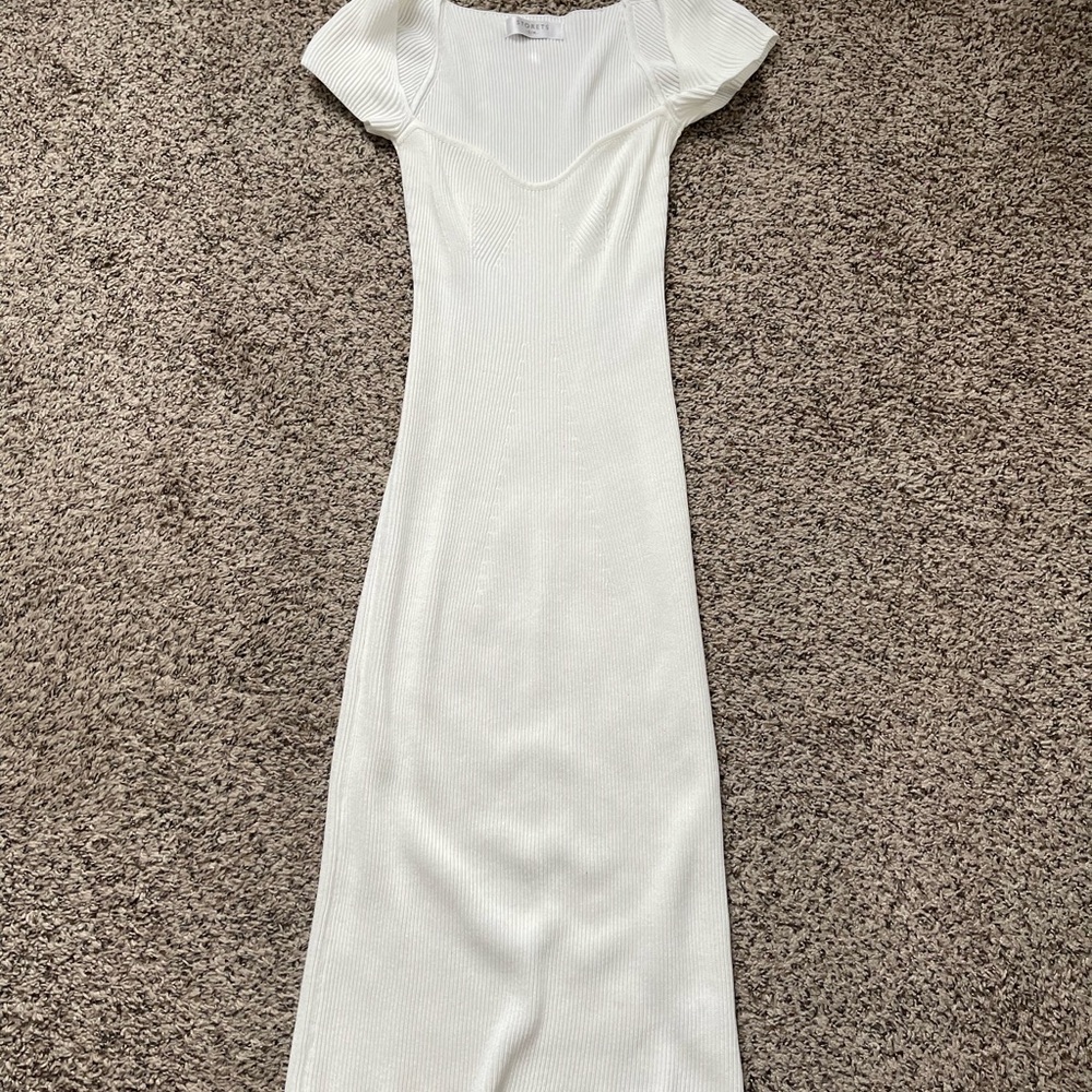 Francesca Ribbed Bustier Dress - Picture 3 of 6